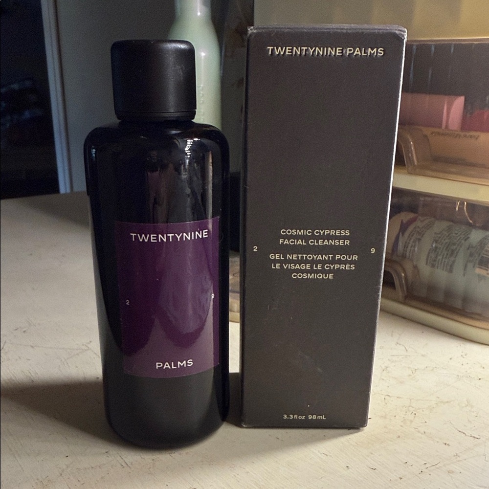 Twentynine Palms Cosmic Cypress Facial Cleanser - Black and Purple